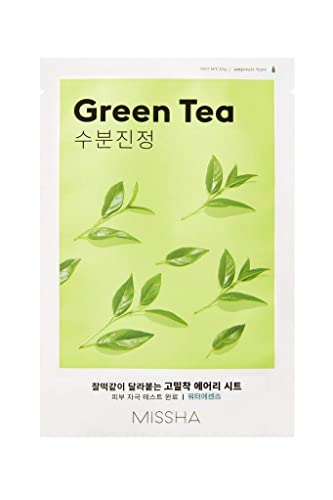 MISSHA Pure Source Cell Sheet Mask Grüner Tee Green Tea Gesichtsmaske 1 Stück - Grüner Tee
