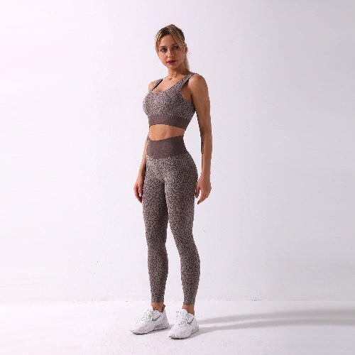 Leopard Seamless Set - Taupe / M