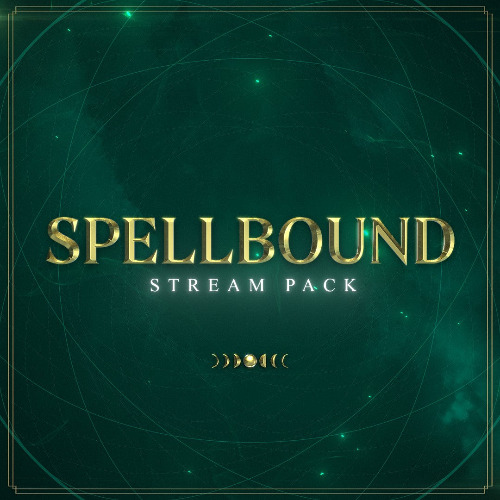 Spellbound 3D Animated Stream Overlays Package - 3D Animated / Spellbound
