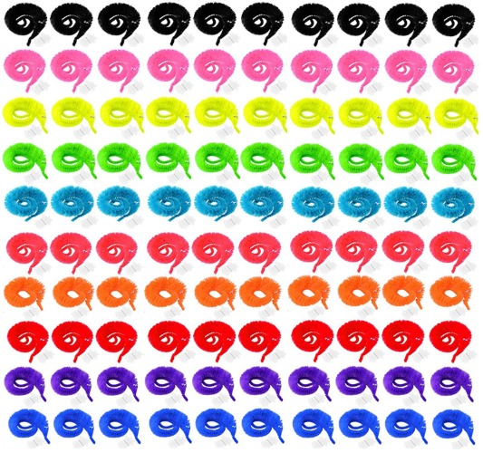 100 Worm on a String