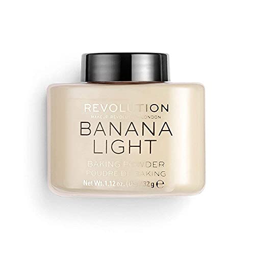 Makeup Revolution, Loose Baking Powder, Poudre, Banana Light, 32g - Banana Light