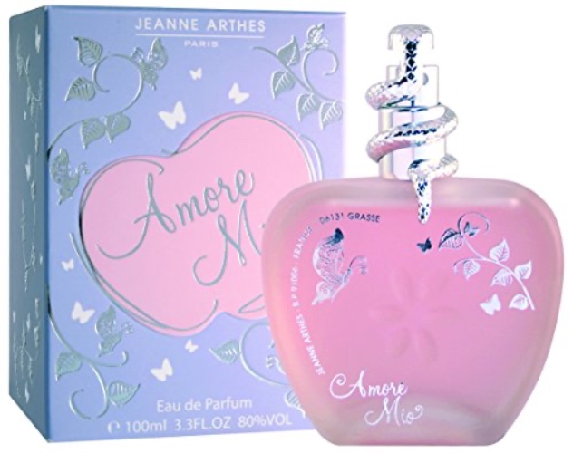 JEANNE ARTHES - Parfum Femme Amore Mio - Eau de Parfum - Flacon Vaporisateur 100 ml - Fabriqué en France À Grasse - Mio - Unique
