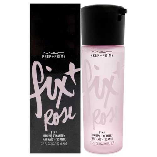 MAC Prep Plus Prime Fix Plus Finishing Mist Makeup - Rose For Women 3.4 oz Primer - smoke rose - 100 ml (Lot de 1)