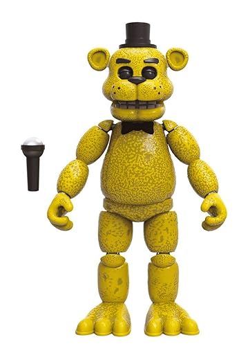 Funko Five Nights at Freddy's POP Articulated Golden Freddy Action Figure, Multicolor, 5.5 inches