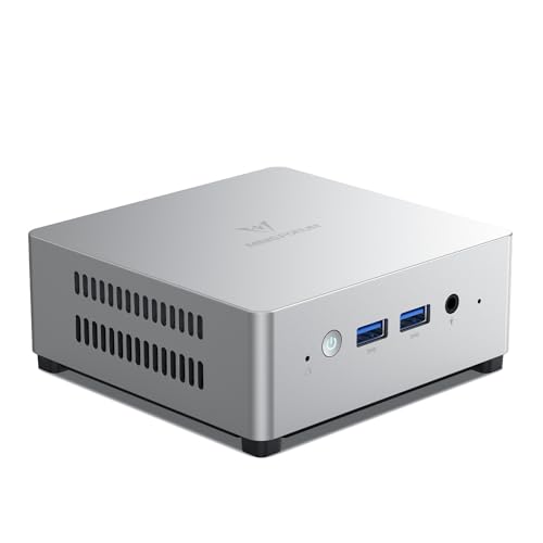 MINISFORUM UN100L Mini PC 12th Gen Alder Lake N100(up to 3.4GHz) Desktop Computer, LPDDR5 16GB RAM 512GB SSD, 1x HDMI, 1xDP, 1x USB-C 4K Triple Display, 1x 1000M LAN Port Micro Computer - UN100L(16+512)
