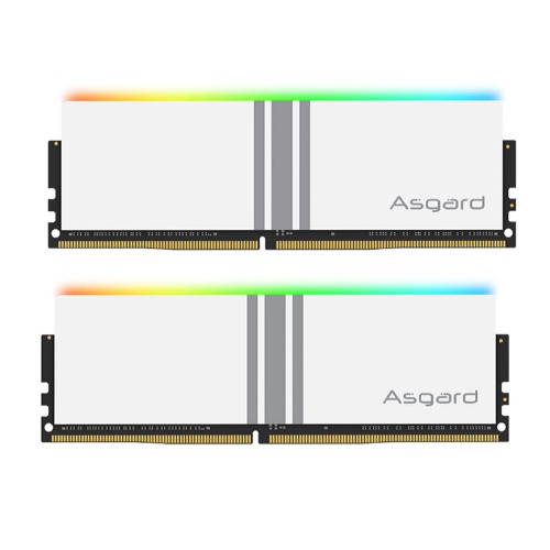 DDR4 Ram, Asgard Valkyrie Series 32GB (2 x 16GB) 288-Pin DRAM DDR4 3600 CL18-22-22-42 1,35V Dual Channel Desktop Memory Model - Branco - V5 32GB (2 x 16GB) 3600MHz