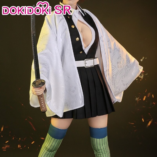 DokiDoki-SR Anime Cosplay Demon Slayer: Kimetsu no Yaiba Cosplay  Kanroji Mitsuri Cosplay Kimetsu no Yaiba Costume Women Halloween | S-PRESALE