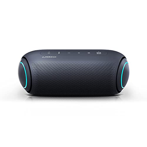 LG XBOOM Go Portable Bluetooth Speaker PL7 - LED Lighting and up to 24-Hour Battery, Black - XBOOM GO PL7 (Black)