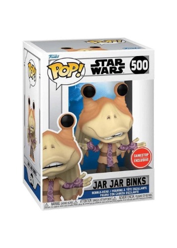 Jar Jar Binks [Game Stop] - Star Wars #500 [EUC]
