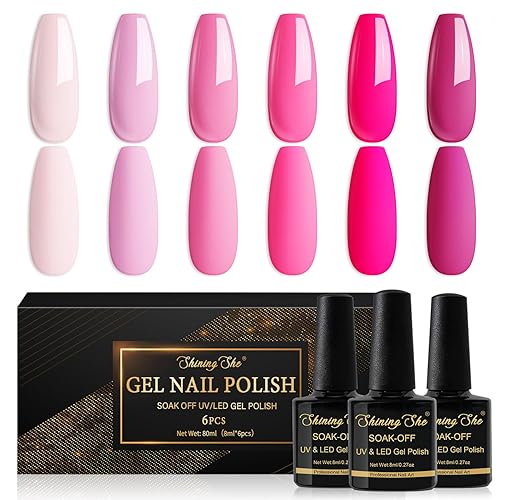 Pink polish set