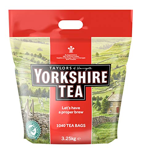 Yorkshire Tea Bags 3.25 Kg (1040 tea bags) - 1040 Tea Bags