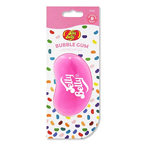Jelly Belly Car Air Freshener - Tutti Fruitti 3D Hanging Freshener. Car Scent Lasts Up To 30 Days, Air Freshener Car, Home or Office. Genuine Jelly Belly Car Air Fresheners for Women, Men and Kids - Tutti Frutti - 1 Count (Pack of 1)