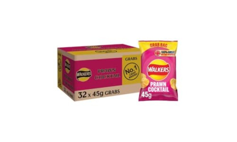Walkers Prawn Cocktail 45 g (Case of 32) - Prawn Cocktail