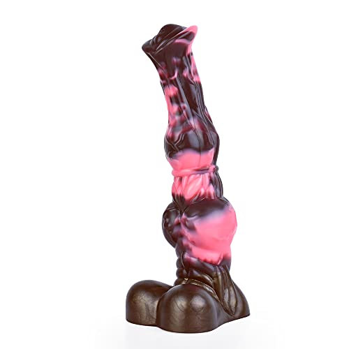 BeHorny Dildo Sex Toy, Liquid Silicone Horse/Animal Dildo with Suction Cup