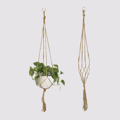 Macramé Plant Hangers - Style 2 - 41.3" (105cm)