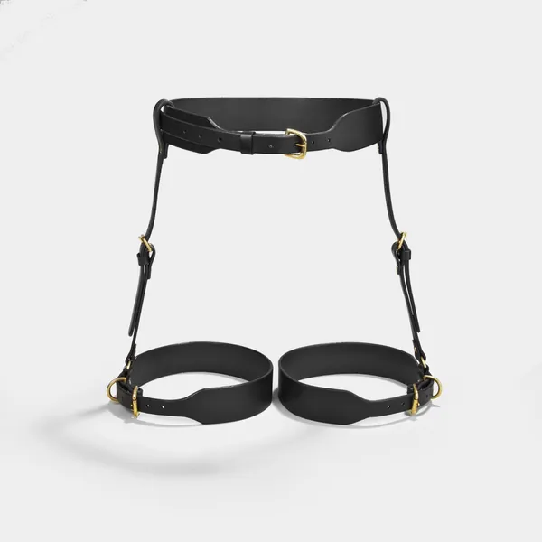 CLASSIC SUSPENDER HARNESS | Black / Silver / L