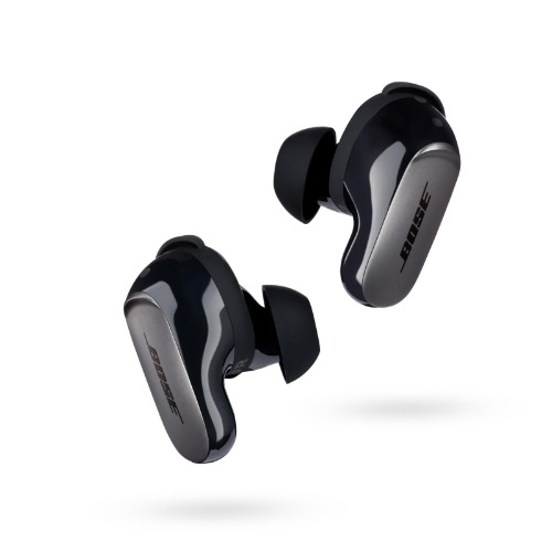 Bose QuietComfort Ultra Wireless Noise Cancelling Earbuds, Bluetooth Noise Cancelling Earbuds with Spatial Audio and World-Class Noise Cancellation, Black - Black