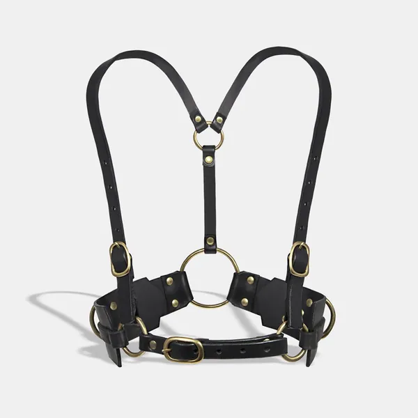 CLASSIC HARNESS | Black / Silver