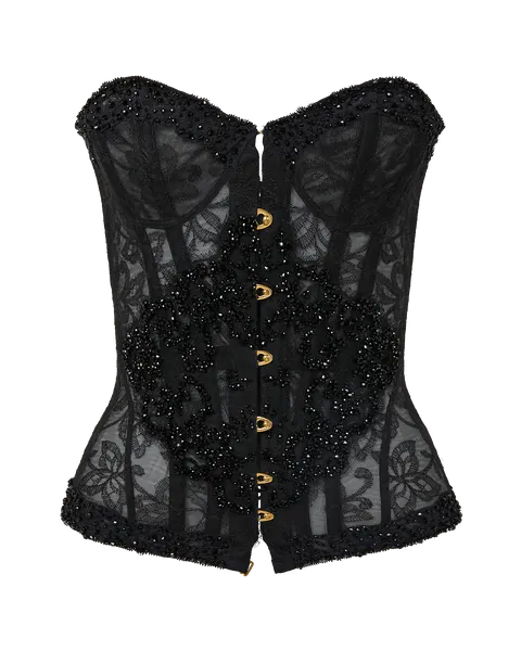 Krystabell Corset in Black | By Agent Provocateur