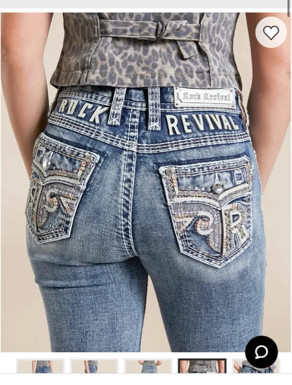 Rock Revival Aldine Curvy High Rise Boot Stretch Jean - Women's Jeans in Aldine HB200 | Buckle