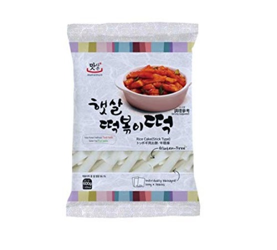 Matamun Rice Cake Stick 600g, Korean Tteok-bokki