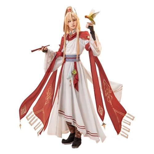 DokiDoki-SR Game Genshin Impact Cosplay Kaveh Costume / Wig Crimson Spring Dawn Doujin | Costume Only-XL-PRESALE