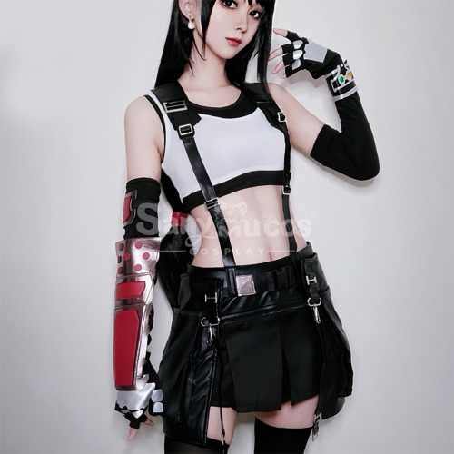 【In Stock】Game Final Fantasy VII Remake Cosplay Tifa Lockhart Cosplay Costume - XXXL