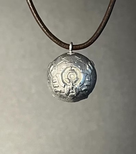 Metal Casted Overwatch Wrecking Ball Necklace Design