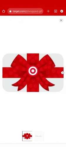 Target gift card 