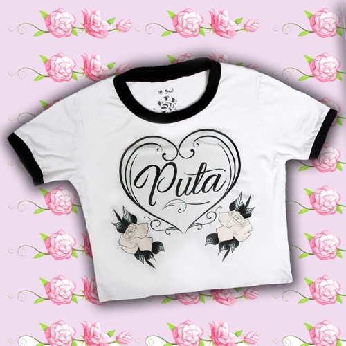Puta Ringer Tee | S