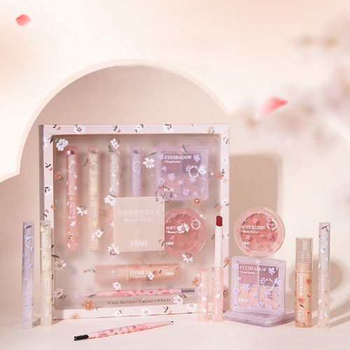 FLORTTE Jelly Lipstick Eyeshadow Set