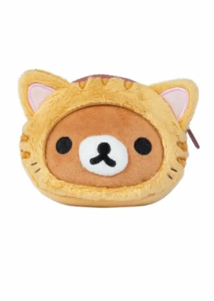 Rilakkuma Tiger Face Soft Coin Purse