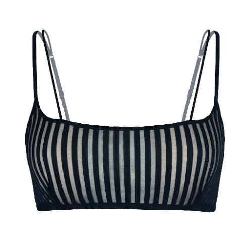 Vertigo Bralette Black - S / Black