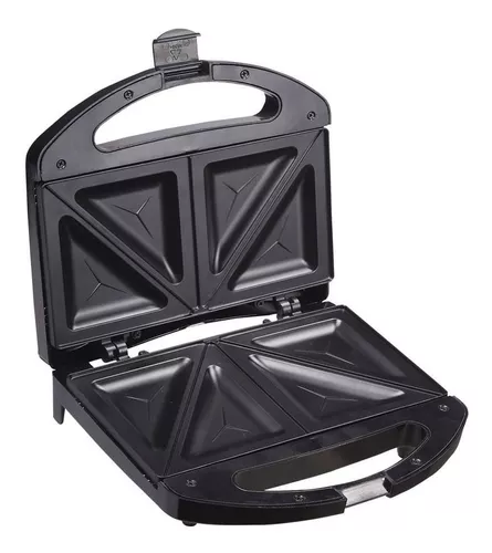 Sandwichera Imaco Ist101n 750w 2 Panes Antiadherente, Negro