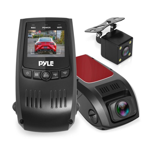 Dual Camera Car Dash Cam & Backup Camera