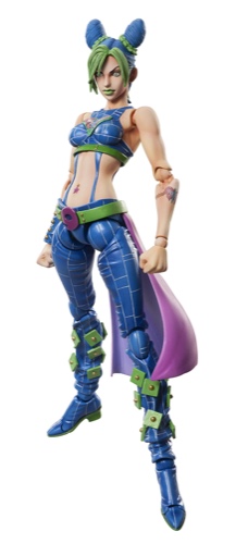 MediCos JoJo’s Bizarre Adventure Part 6: Chozo Kado Jolyne Cujoh Super Action Statue Figure, Multicolor - 