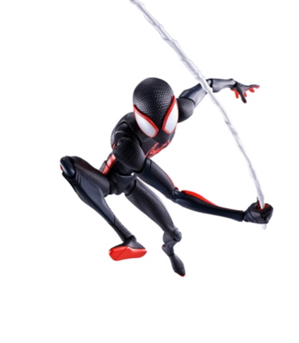 TAMASHII NATIONS - Spider-Man: Across The Spider-Verse - Spider-Man (Miles Morales) (Spider-Man: Across The Spider-Verse), Bandai Spirits S.H.Figuarts Action Figure - Spider-man/Miles Morales (Spider-man: Across the Spider-verse)