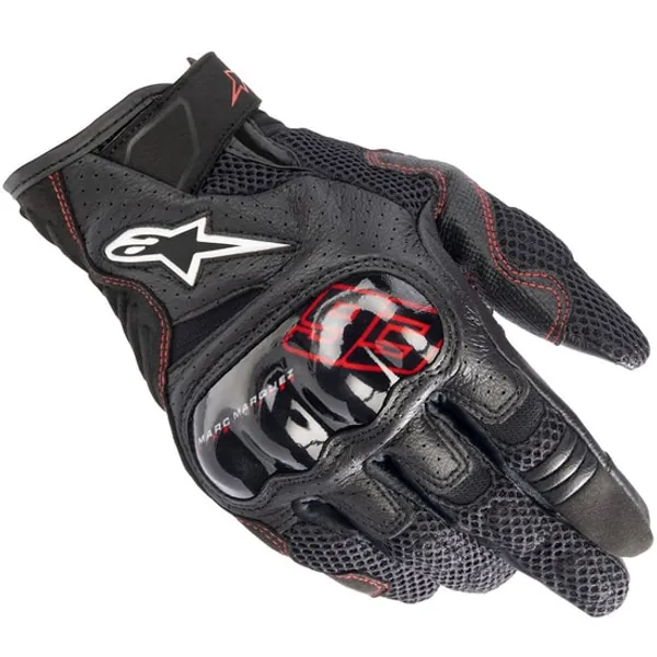 Guantes ALPINESTARS MM93 Rio Hondo V2 Air Black Asphalt / Bright Red