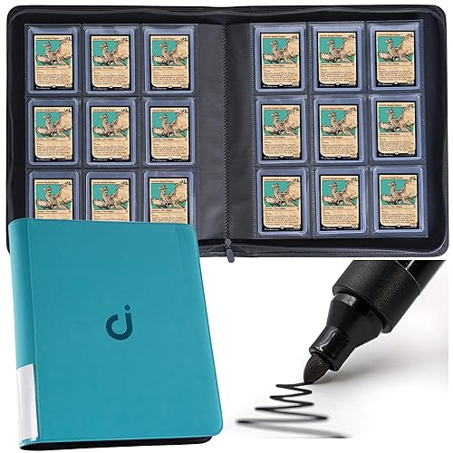 Toploader Binder 3x3 - Classic Turquoise