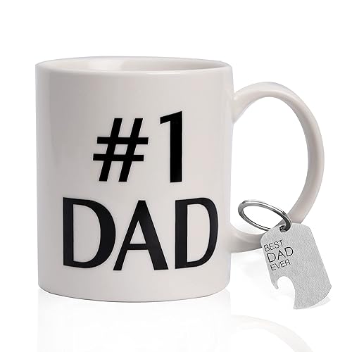 Zenply Best Dad Mug, Dad Coffee Mug