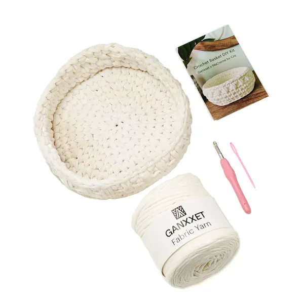 Crochet Basket DIY Kit by Ganxxet x MaCreme by Cre