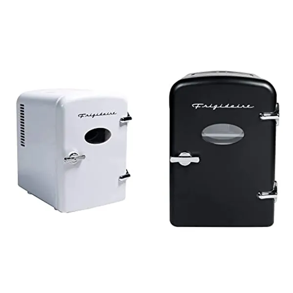 Frigidaire EFMIS129-WHITE Mini Fridge and Frigidaire EFMIS175-BLACK Retro Mini Fridge