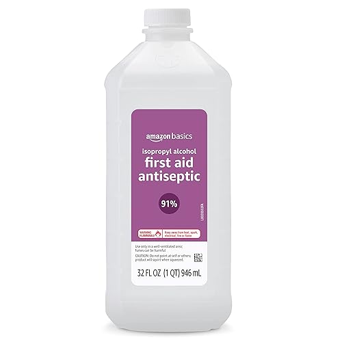 91% Isopropyl Alcohol - First Aid Antiseptic - 32 Fl Oz