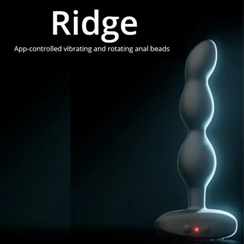Lovense® Ridge: Best Vibrating & Rotating Anal Beads