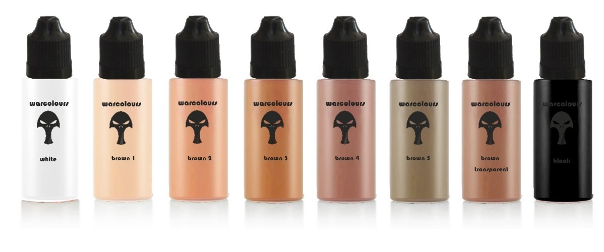 Warcolours Acrylic Starter Set (Brown) 