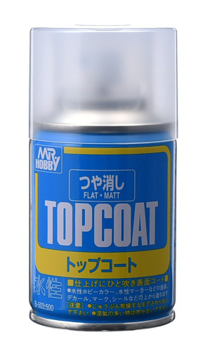 Mr. Top Coat Flat Spray - 