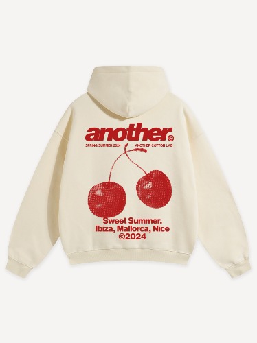 Another Sweet Summer Oversized Hoodie | Off White / M