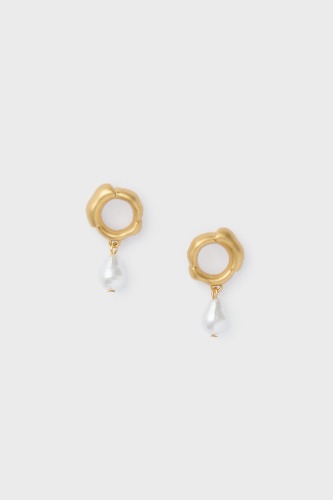 Antique Brass Meerah Earrings | Antique Brass / OS