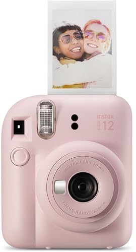 Fujifilm Instax Mini 12 Instant Camera - Blossom Pink - Blossom Pink - Camera only