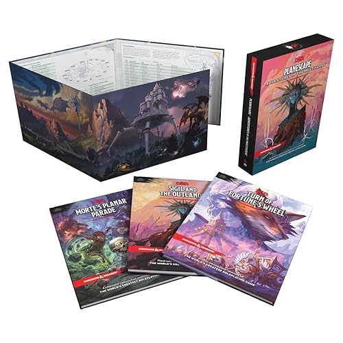 Planescape: Adventures in The Multiverse (D&D Campaign Collection - Adventure, S etting Book, Bestiary + DM Screen)